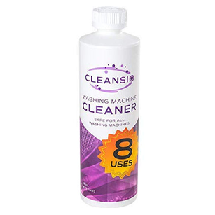 Cleansio Washing Machine Cleaner – Residue Destroyer and Odor Eliminator, 8 Uses per Bottle, 16oz