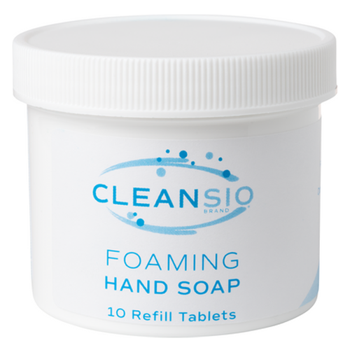 Cleansio Foaming Hand Soap (10 Tablets) – Fragrance Free, Dye Free, Economical, Easy To Use, Eco-Friendly