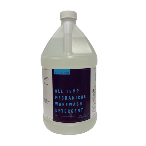 All Temp Mechanical Ware Wash Detergent - 1 ea. Gallon Bottle