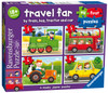 Ravensburger - travel far my first puzzle 2 3 4 5 pc