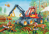 Ravensburger - Diggers at Work Puzzle 2 x 24 pce