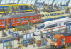 Ravensburger - Busy Train Station Puzzle 2x24pce