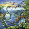 Ravensburger - Dinosaur Fascination Puzzle 3x49 Piece