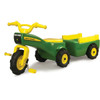 John Deere Trike And Wagon Set