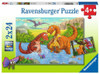 Ravensburger - Dinosaurs at Play 2 x 24 pce Puzzles