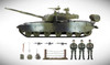 Main Battle Tank With 3 Figures