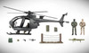 Combat Helicopter With 2 Figures