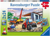 Ravensburger - Construction & Cars Puzzle 2x24 Piece