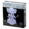 3D Clear Carousel Crystal Puzzle