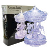 3D Clear Carousel Crystal Puzzle