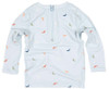 Toshi Swim Rashie Long Sleeve Shark - Size 0