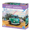 Jenny Sanders - Green Kombi Ute Puzzle 1000 Piece
