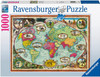 Ravensburger - Around the World By Bike Puzzle 1000 Piece