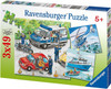 Ravensburger - Police in Action Puzzle 3x49 Piece