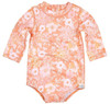 Toshi Swim Onesie Long Sleeve Tea Rose - 2