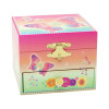 Rainbow Butterfly Small Musical Jewellery Box