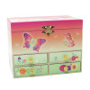 Rainbow Butterfly Medium Musical Jewellery Box  