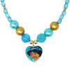 Disney Princess - Jasmine Pendant Stretch Beaded Necklace