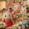 Sylvanian Families - Chocolate Rabbit Family