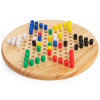 Classic Games Wooden Solitare And Chinese Checkers