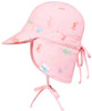 Toshi Swim Baby Flap Cap Coral - Small