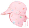 Toshi Swim Baby Flap Cap Coral - Small