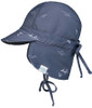 Toshi Swim Baby Flap Cap Whales - Small