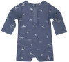 Toshi Swim Baby Onesie Long Sleeve Whales - Size 1