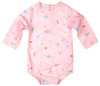 Toshi Swim Baby Onesie Long Sleeve Classic Coral - Size 00