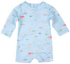 Toshi Swim Baby Onesie Long Sleeve Classic Reef - Size 1