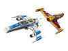 Lego Star Wars New Republic E-Wing vs Shin Hatis Starfighter