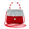 Christmas Reversible Sequin Festive Hard Handbag