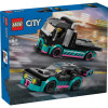 Lego City - Race Car and Car Carrier Truck