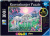 Ravensburger - Unicorns in the Moonlight Puzzle 100 Piece