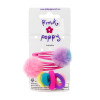 Pom Pom Hair Clips And Elastics