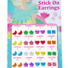 30 Pairs Fairy Butterfly Friends Stick on Earrings