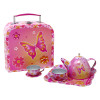 Vibrant Vacation 7 Piece Tin Tea Set