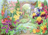 Ravensburger - Happy Days Glorious Gardens Puzzles 4 x 500pc