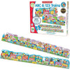 Learning Journey Puzzle Doubles - ABC and 123 Trains