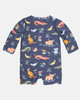 Toshi Swim Onesie Long Sleeve Splash - Kakadu Moonlight Sz 1