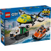 Lego City - Airplane Service Truck and Hovercraft Remix