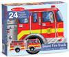 Melissa & Doug Giant Fire Truck Floor Puzzle 24 Pieces