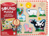 Melissa & Doug Farm Animals Sound Puzzle 8 Pieces