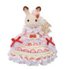 Sylvanian Families Freyas Birthday Strawberry Cake Dress