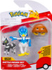 Pokemon Battle Figure Set - Blitzle Quaxwell and Kabuto
