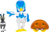 Pokemon Battle Figure Set - Blitzle Quaxwell and Kabuto