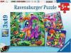 Ravensburger - Baby Garden Dragons Puzzles 3x49 Piece