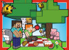 Ravensburger - Minecraft Realms & Adventures Puzzles 4x100pc