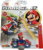 Hot Wheels Mario Kart - Mario in Pipe Frame Kart