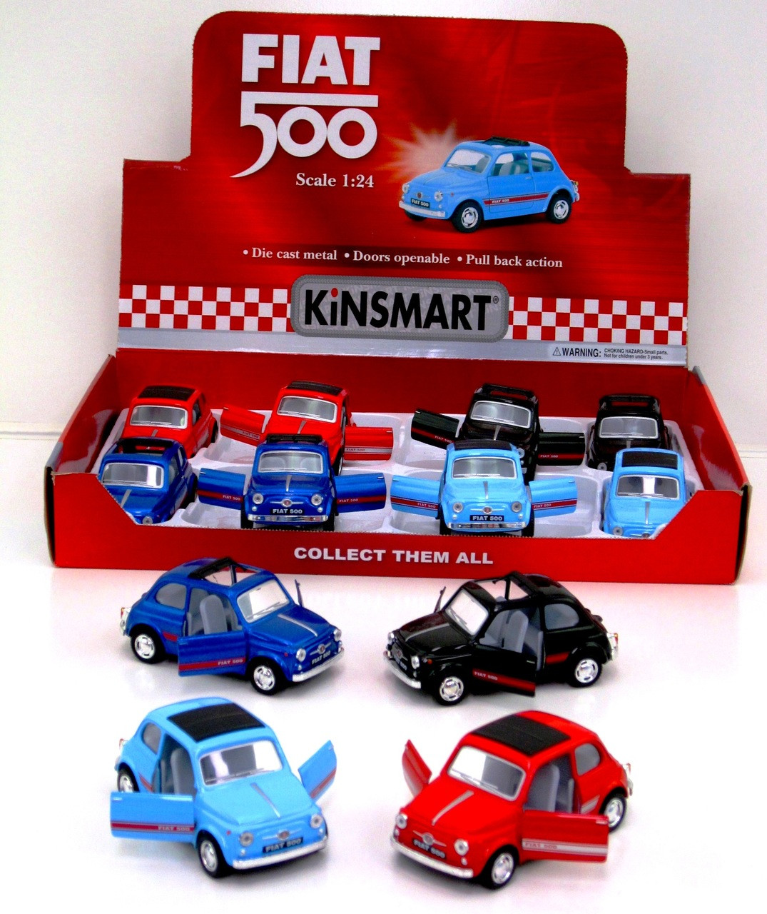 kinsmart fiat 500